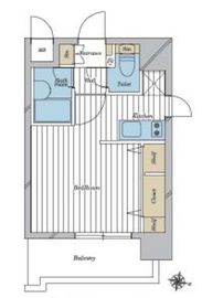 アクロス赤坂 1階 間取り図