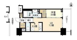 リビオレゾン東陽町ステーションプレミア 2階 間取り図