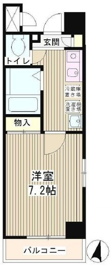 グランドゥ渋谷 401 間取り図