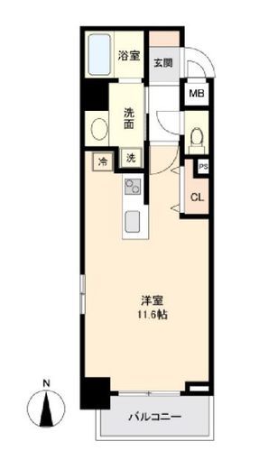 ロイジェント板橋本町 105 間取り図