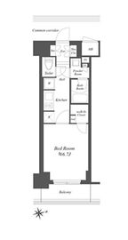 ブランシエスタ東陽町 304 間取り図