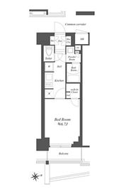 ブランシエスタ東陽町 502 間取り図