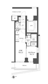 ブランシエスタ東陽町 701 間取り図
