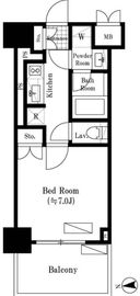 オアーゼ新宿西落合レジデンス 503 間取り図
