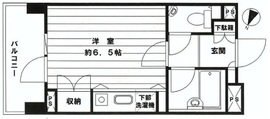 ファミールグランスイートTHE赤坂 6階 間取り図