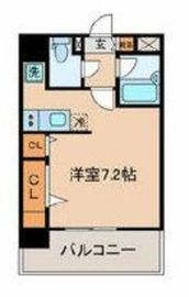 アクロス赤坂 8階 間取り図