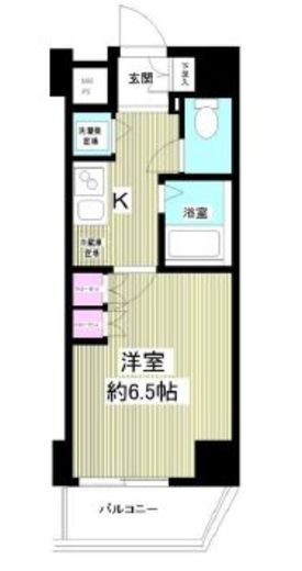 アクサス新宿タワーズイースト 11階 間取り図