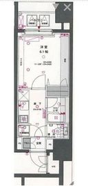 東京蒲田スクエアタワー 4階 間取り図