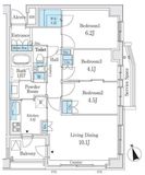 パークホームズ板橋ブロッサムアヴェニュー 3階 間取り図