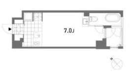 ソフィアスクエア銀座 602 間取り図