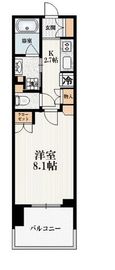 パークハウスサンセジュール 2階 間取り図