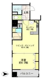 ダイナシティ浅草 9階 間取り図