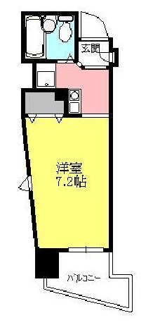 アルモニー御茶ノ水 705 間取り図