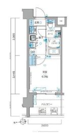 ジェノヴィア白金台グリーンヴェール 2階 間取り図