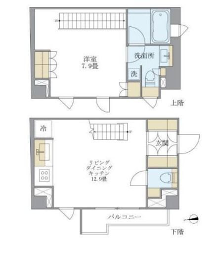 J.リヴェール学芸大学 505 間取り図