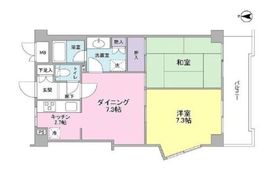 ヴェラハイツ目黒ガーデン 2階 間取り図