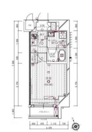 スプレスター浅草寿町 3階 間取り図