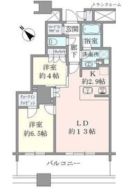 ブリリア有明スカイタワー 31階 間取り図