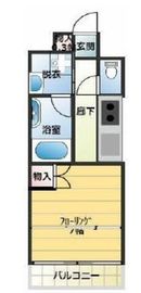クレアホームズフラン東京三ノ輪 3階 間取り図