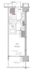 A-standard芝浦 306 間取り図