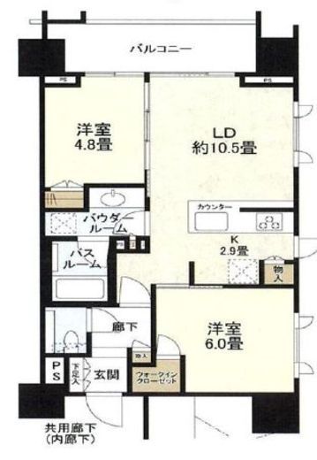 セントラルレジデンス御茶ノ水ヒルトップ 11階 間取り図