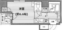 ガラ・シティ京橋 12階 間取り図