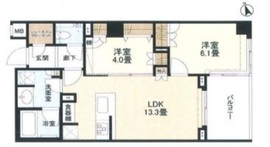 ザ・パークハウス山王蘇峰公園 1階 間取り図