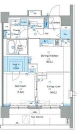 カッシア錦糸町レジデンス 4階 間取り図