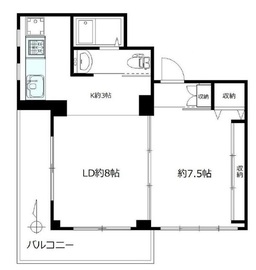 メゾン麻布 5階 間取り図