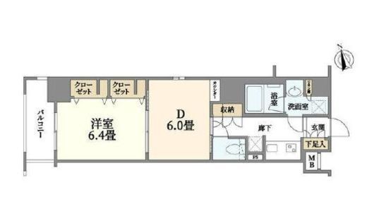 日神デュオステージ浅草三筋 11階 間取り図
