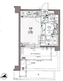 デュオステージ下落合 6階 間取り図