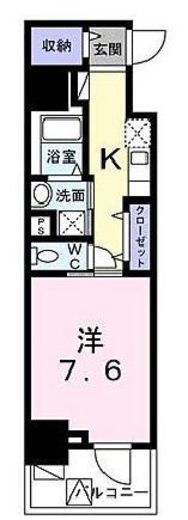 May Fair 802 間取り図