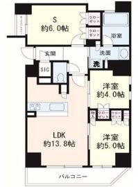 リストレジデンス浅草国際通り 9階 間取り図