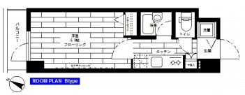 ステージファースト恵比寿 3階 間取り図