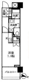 ブリリア神楽坂id 2階 間取り図