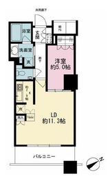 ザ・パークハウス西新宿タワー60 34階 間取り図
