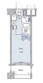コンシェリア・デュー代々木公園 7階 間取り図