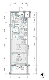 ミリアレジデンス東池袋 502 間取り図