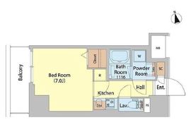 レフィールオーブ町屋駅前 309 間取り図