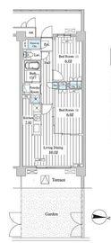 フェールメゾン西大島 101 間取り図