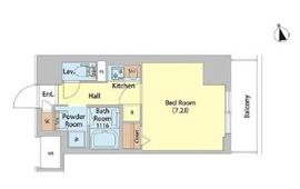 レフィールオーブ町屋駅前 204 間取り図