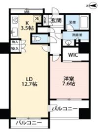 レグノ・グランデ一番町タワー 3階 間取り図