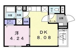 トワ清澄白河 402 間取り図