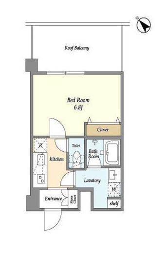 LIME RESIDENCE KAMATA EAST (ライムレジデンス蒲田イースト) 507 間取り図