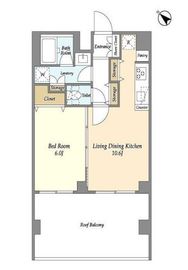 LIME RESIDENCE KAMATA EAST (ライムレジデンス蒲田イースト) 601 間取り図
