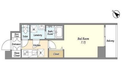 LIME RESIDENCE KAMATA EAST (ライムレジデンス蒲田イースト) 323 間取り図