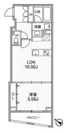 FLUFFY日本橋浜町 (フラッフィー日本橋浜町) 403 間取り図