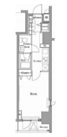 フィース駒込六義園 4階 間取り図