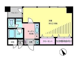 カーサグラン五反田 702 間取り図