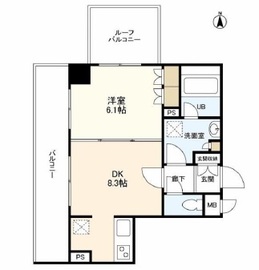 恵比寿三田レジデンス 409 間取り図